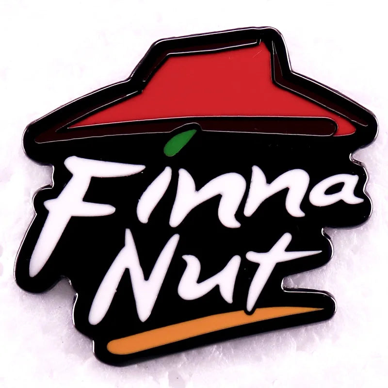 Finna Pizza Nut Enamel Pin