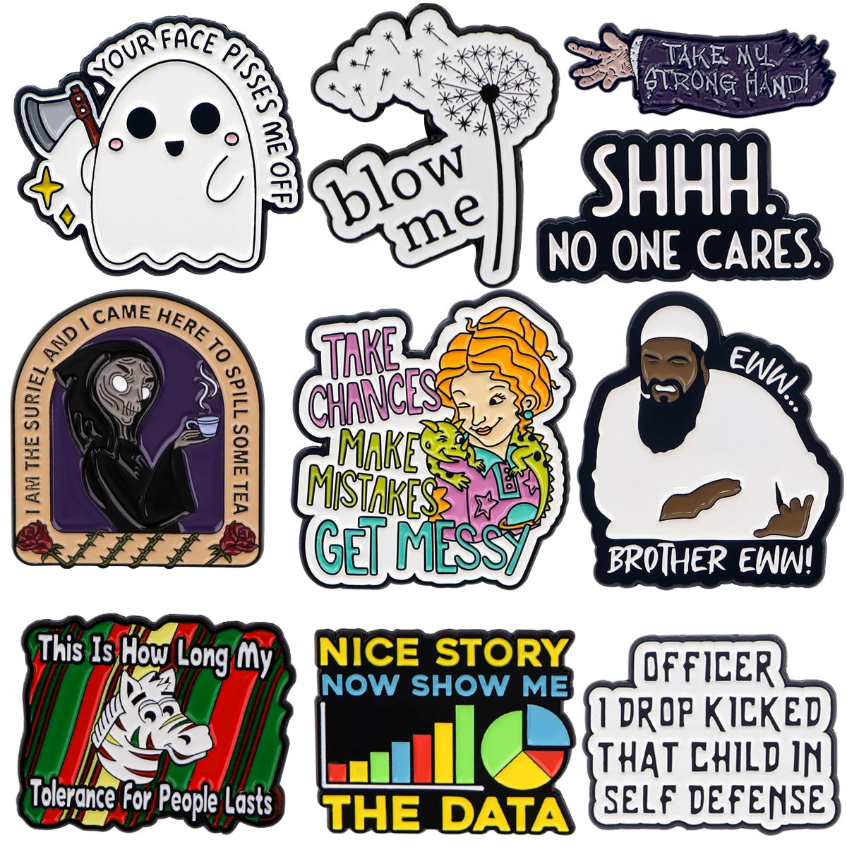 Funny Novelty Pins