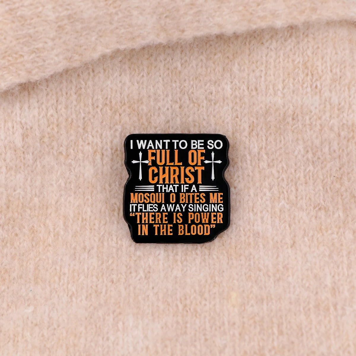 Funny Quotes Brooch Pins
