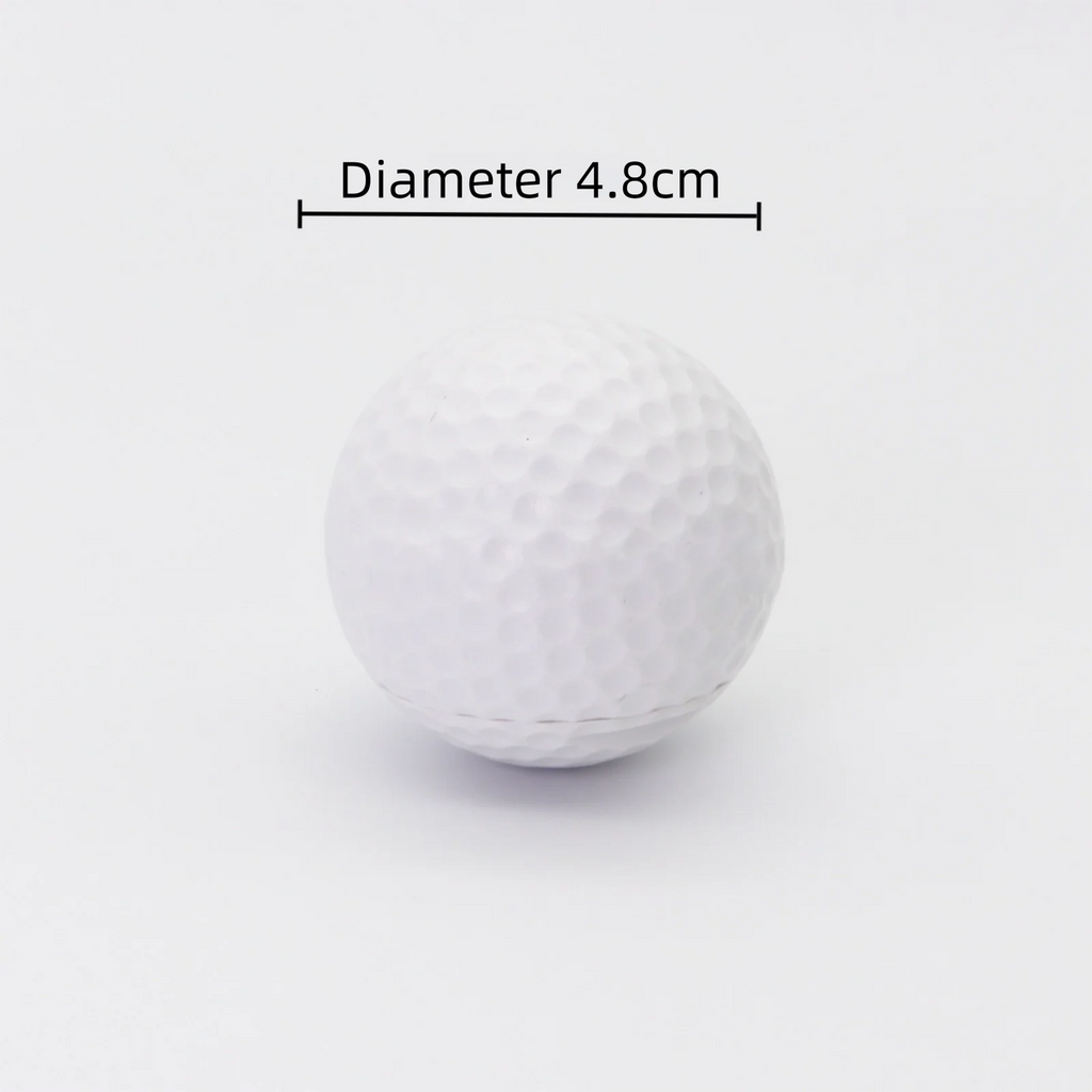 Portable Golf Ball Shaped Sports Cup 48mm Shatterproof Mini Plastic Water Bottle for Golfers Leakproof Travel Drinkware Cup